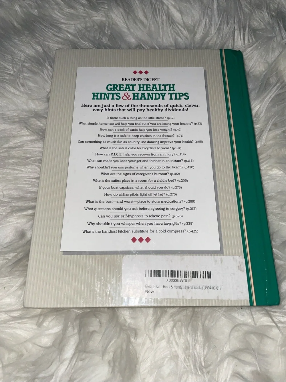 Reader’s Digest Great Health Hints & Handy Tips